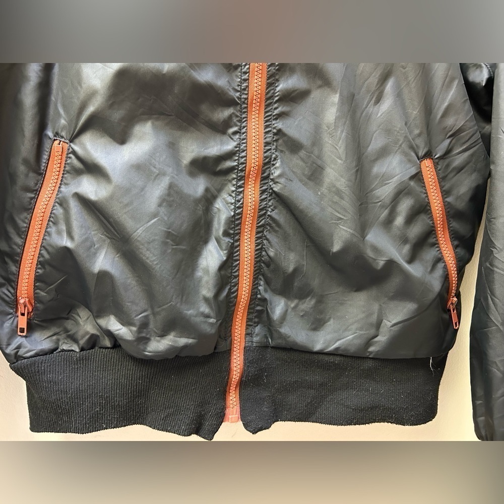 Vintage Nike 80s Windbreaker Full Zip Hooded Large - Picture 4 of 6